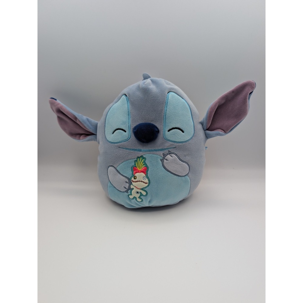 Squishmallow Disney Stitch with Scrump‎ Plush  Stuff Animal Toy 8"